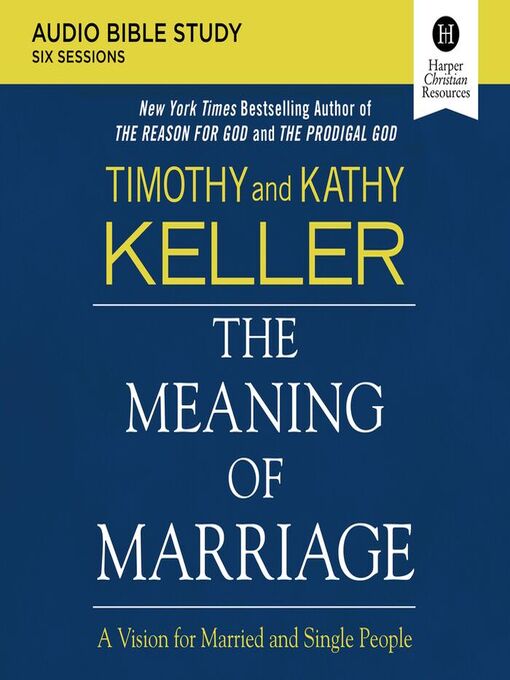 Cover image for The Meaning of Marriage